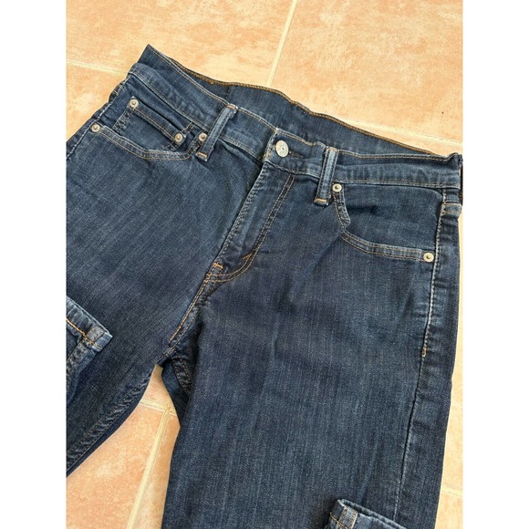 Levi's 511 Navy denim Men size‎ 30 x 32 - Picture 2 of 6